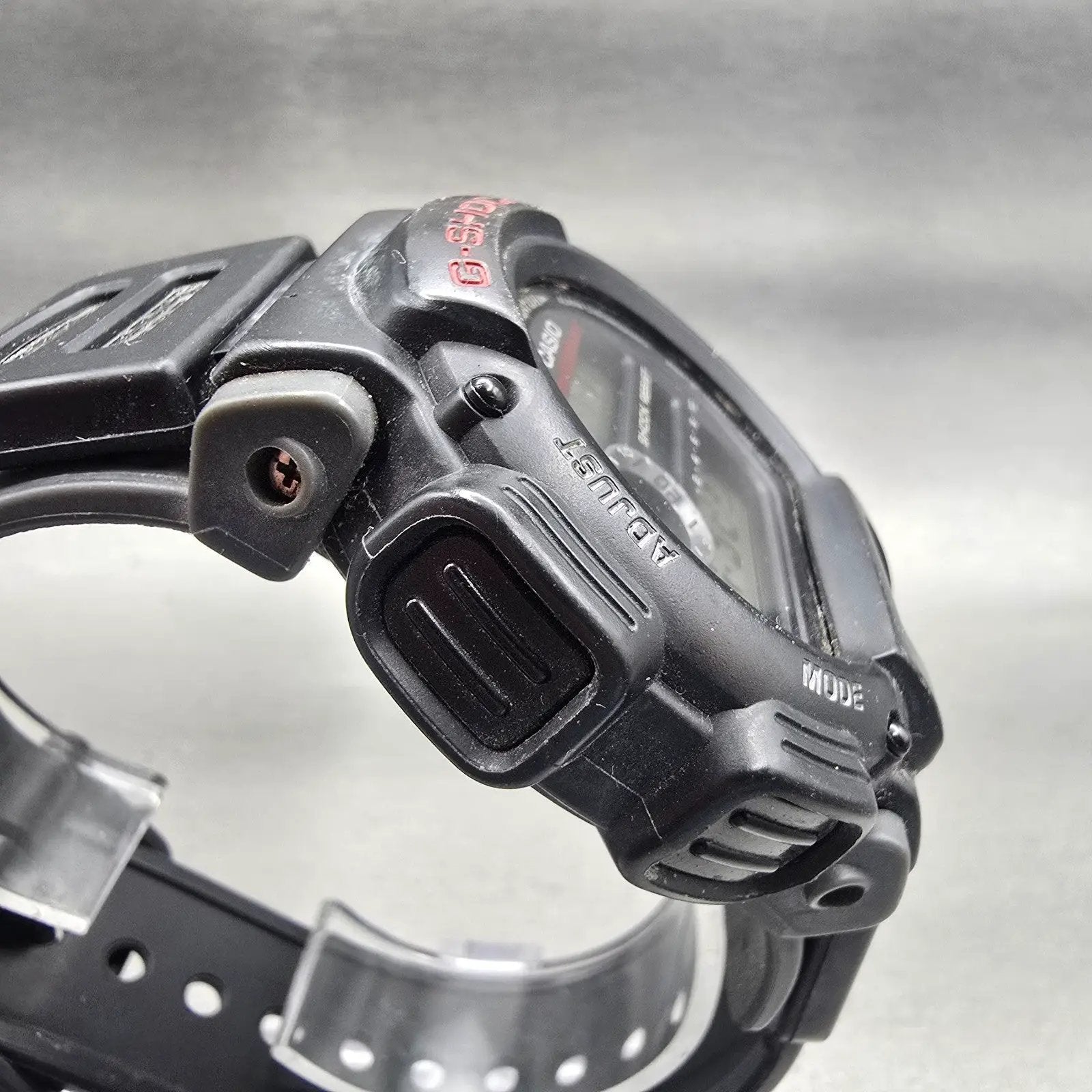 Casio G-Shock DW-9000 Watch Men 47mm Black Dial Black Tone Alarm Chrono New Batt3