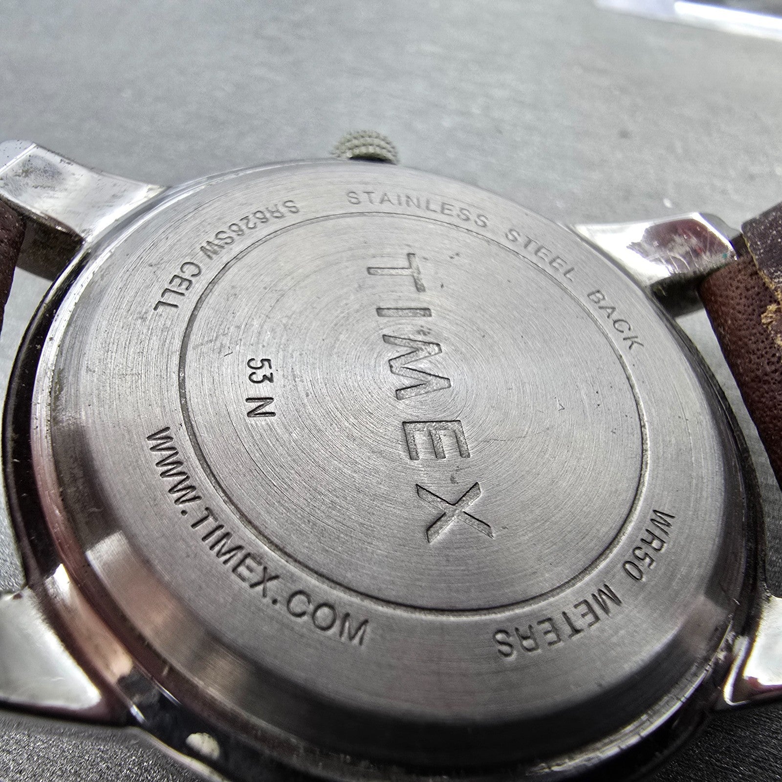 Timex Main Street Watch Men 39mm Blue Dial Silver Tone Round New Battery9