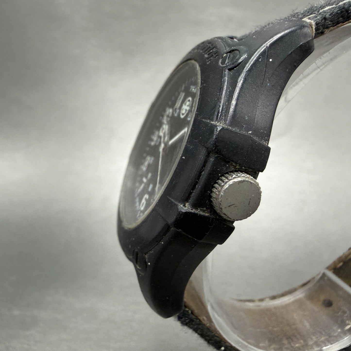 Timex Expedition Trail Series Watch Men 40mm Black Dial Black Tone Date READ Run2
