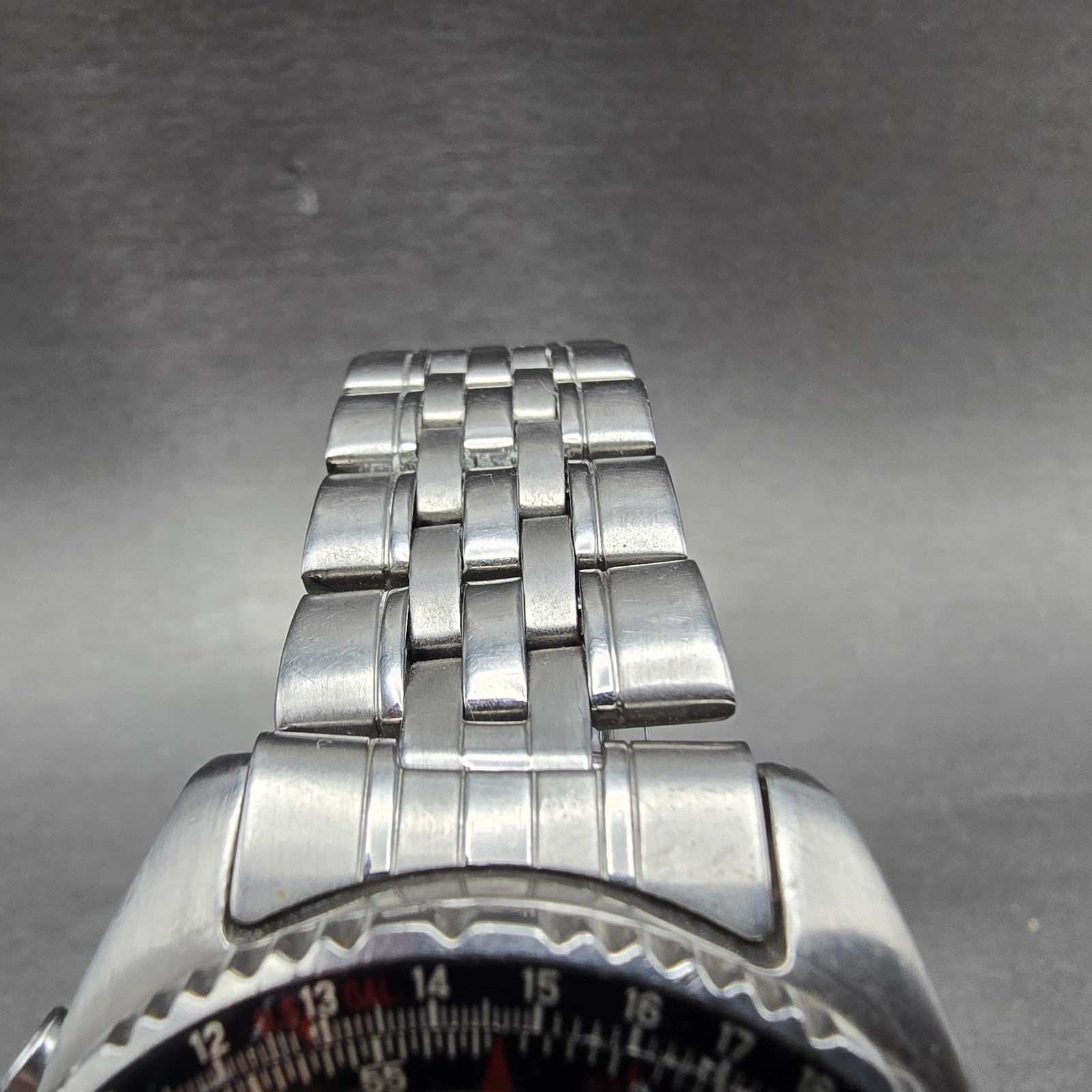 Citizen Promaster Wingman Watch Men 41mm Black Dial Steel Ani Digi READ!! NewBat5