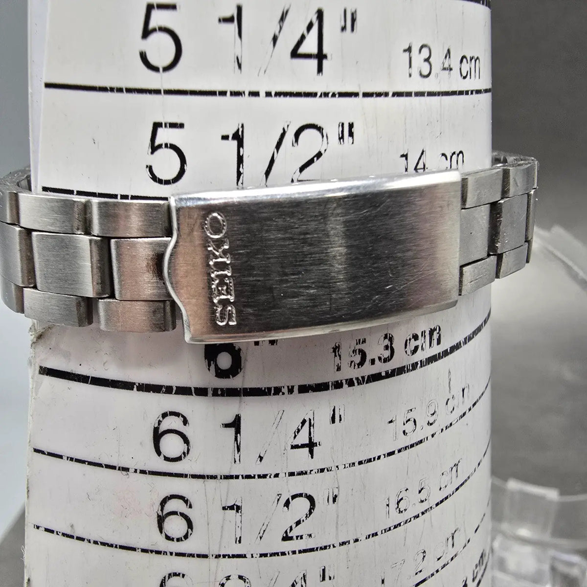 Seiko 5 Automatic Watch Women 25mm Silver Dial Silver Round 4206-0332 Works11
