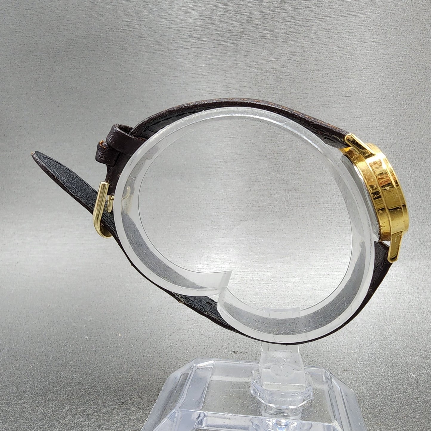 Casio LTP1095 Watch Women 23mm Gold Dial Gold Tone Round Leather New Battery8