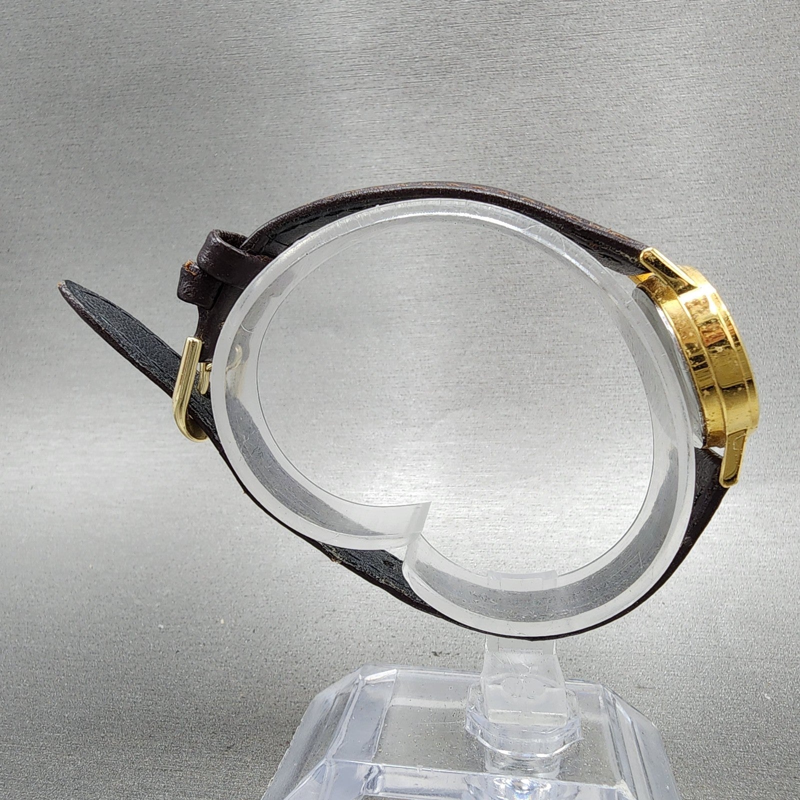 Casio LTP1095 Watch Women 23mm Gold Dial Gold Tone Round Leather New Battery8