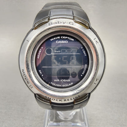 Casio BabyG Watch Women 38mm Digital Black tone Round Solar BGT2600J0