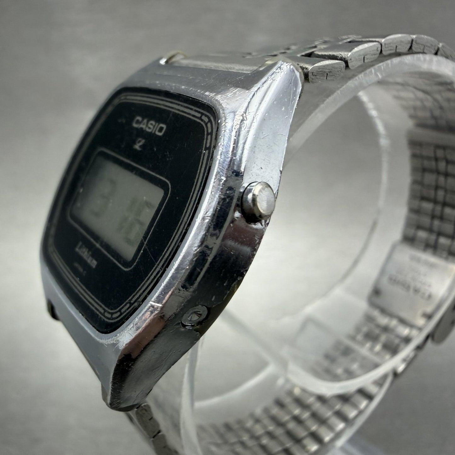 Casio LB320 Watch Women 25mm Digital Silver Tone Round New Battery Vintage2