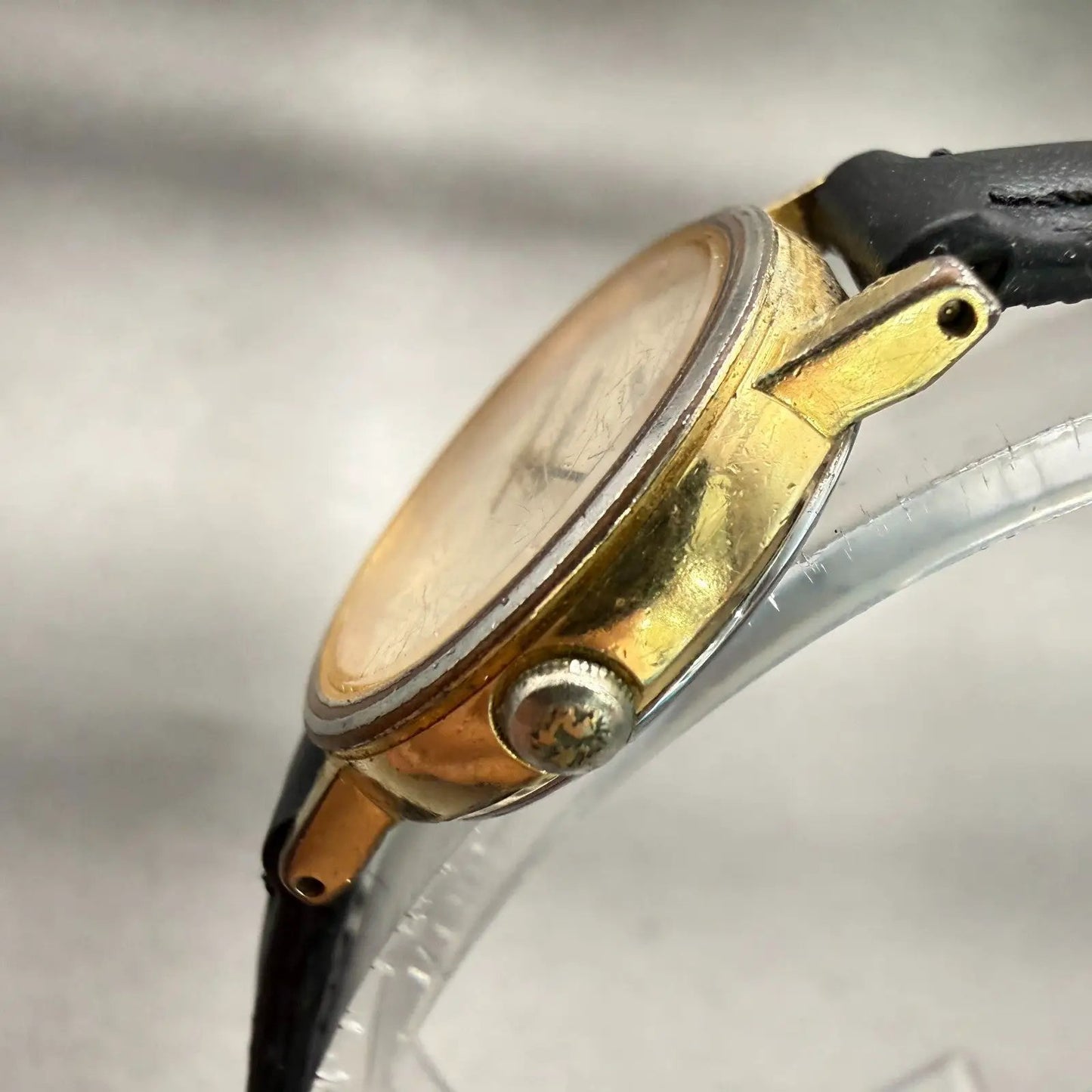Seiko Watch Women 22mm Ivory Dial Gold Tone Round 4N21-0042 Vintage New Battery2
