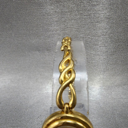 Orient Jupiter Watch Women 21mm Gold Dial Gold Tone Round F0551501 New Battery4