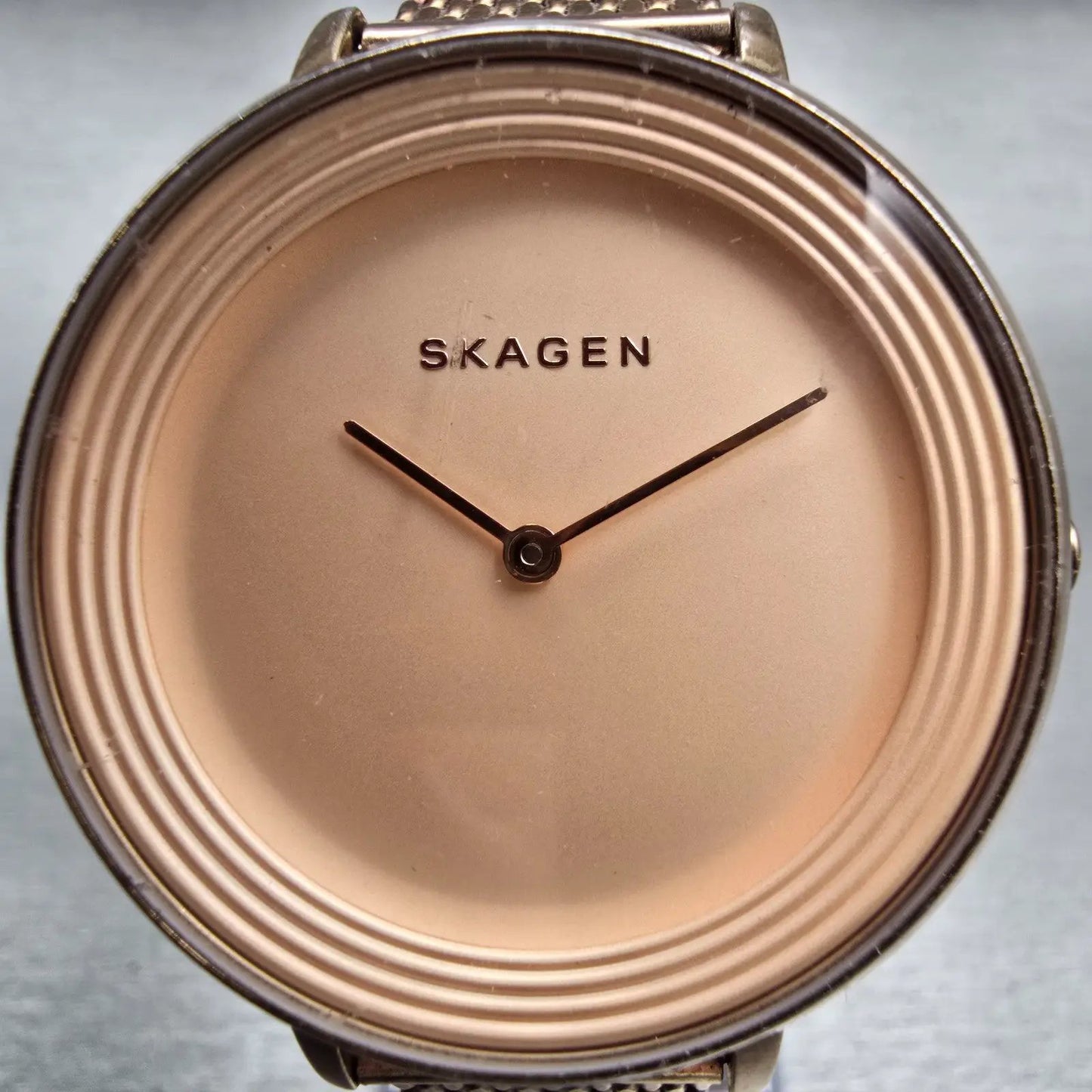 Skagen Ditte Watch Women 36mm Pink Dial Rose Gold Tone Round SKW2334 New Battery1