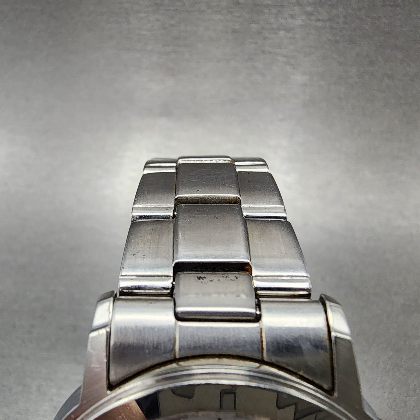 Seiko Solar Watch Men 38mm White Dial Silver Tone Date 7b52-0af0 Runs