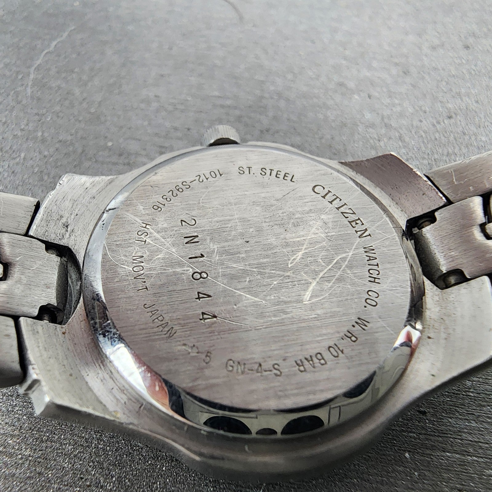 Citizen Dive Watch Women 26mm Blue Dial Silver Tone Date 1012S92316 New Battery9