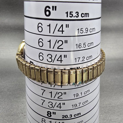Seiko Watch Women 19mm Gold Dial Gold Tone Round 2P20-0080 New Battery Vintage9