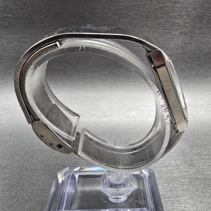 Citizen XC Watch Women 15mm Silver Dial Silver Tone Rectangle 5431-H23214 NewBat8