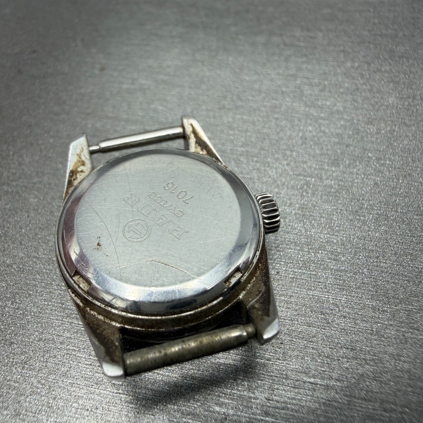Rado Emile Watch Women 21mm Silver Dial Silver Tone Date Round 7016 Auto PARTS11