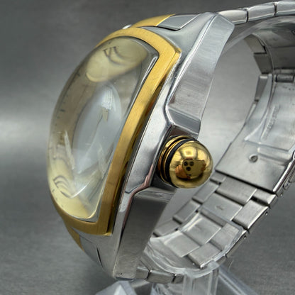 Invicta Lupah Watch Men 47mm Champagne Dial Two Tone Rectangle 15190 New battery2