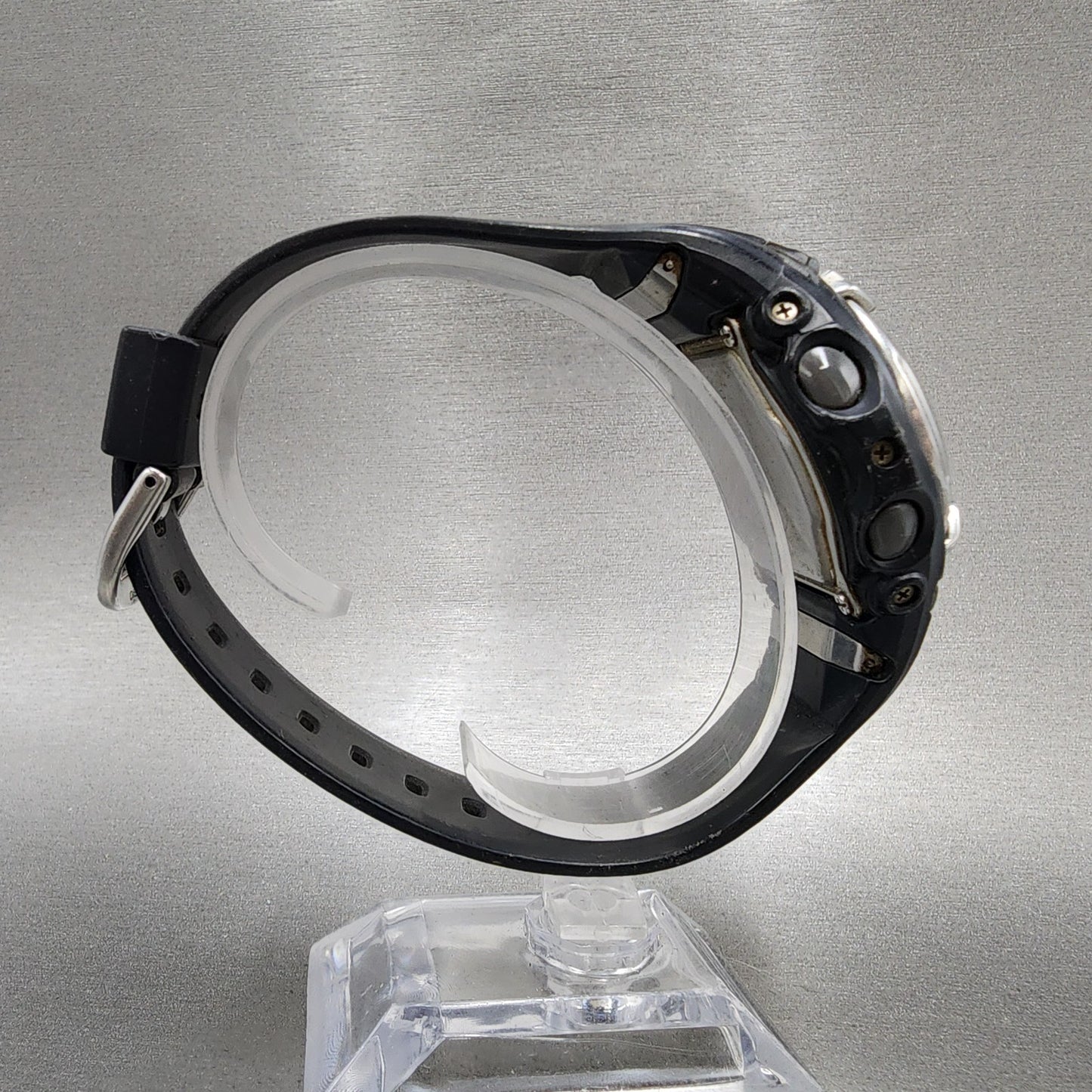 Casio BabyG BGT3001 Watch Women 41mm Black Tone Analog Digital Solar Works8