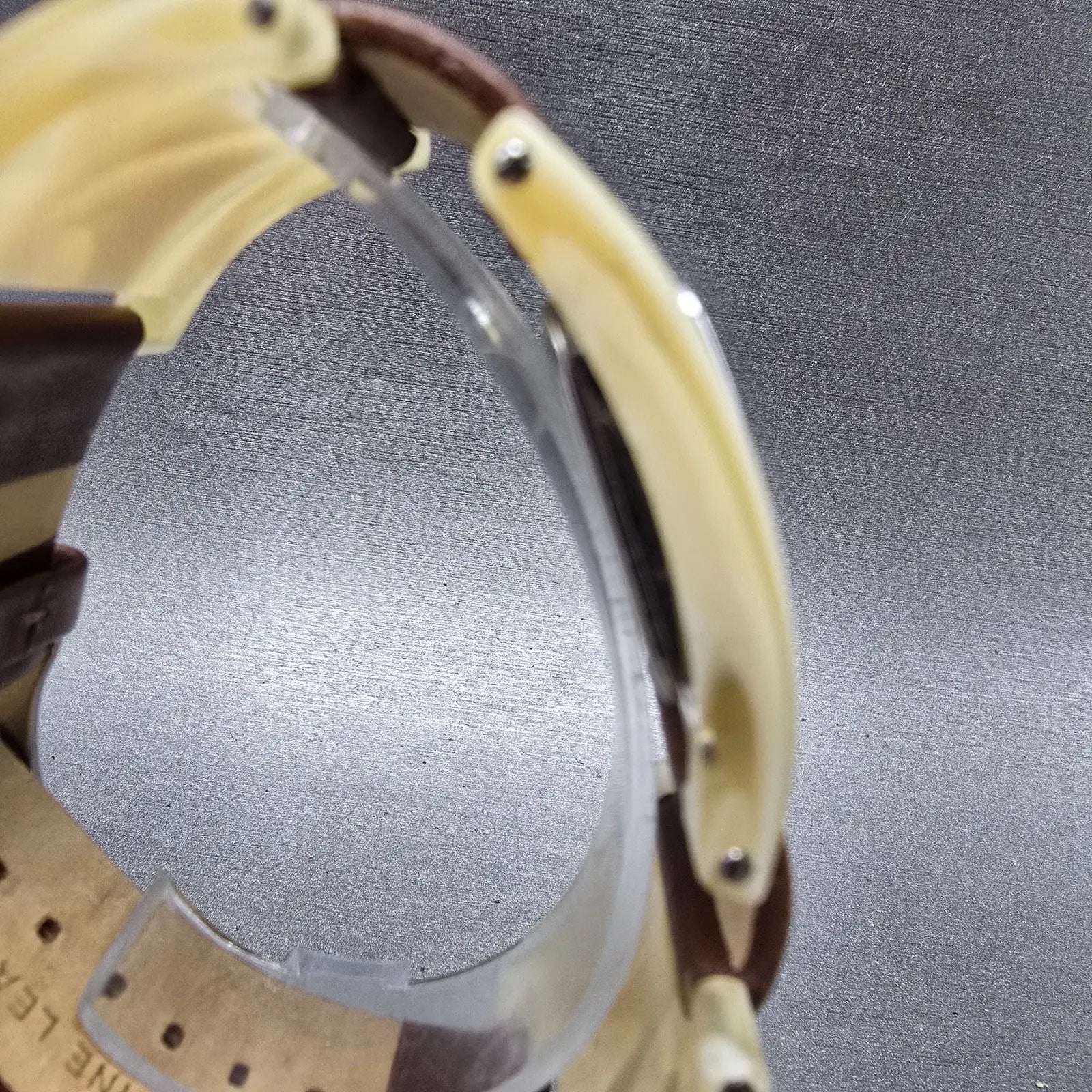 Michael Kors Watch Women 36mm Brown Dial Tan Tone Rectangle MK-4001 New Battery3