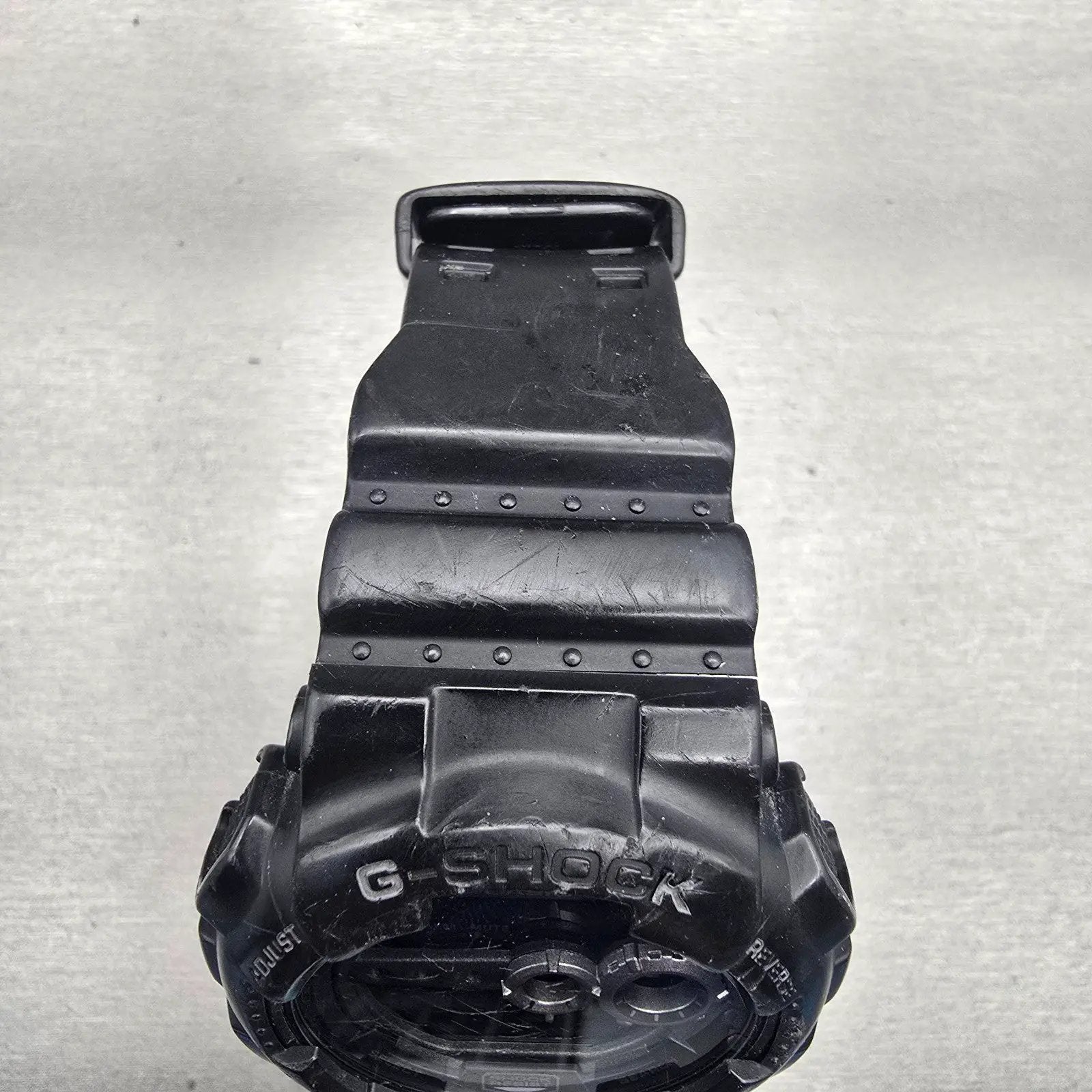 Casio G-Shock GD-100 Watch Men 51mm Black Dial Black Alarm Chrono New Battery4