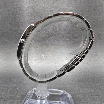 Coach Tank Watch Men 25mm Silver Dial Silver Tone Rectangle W502B PARTS7