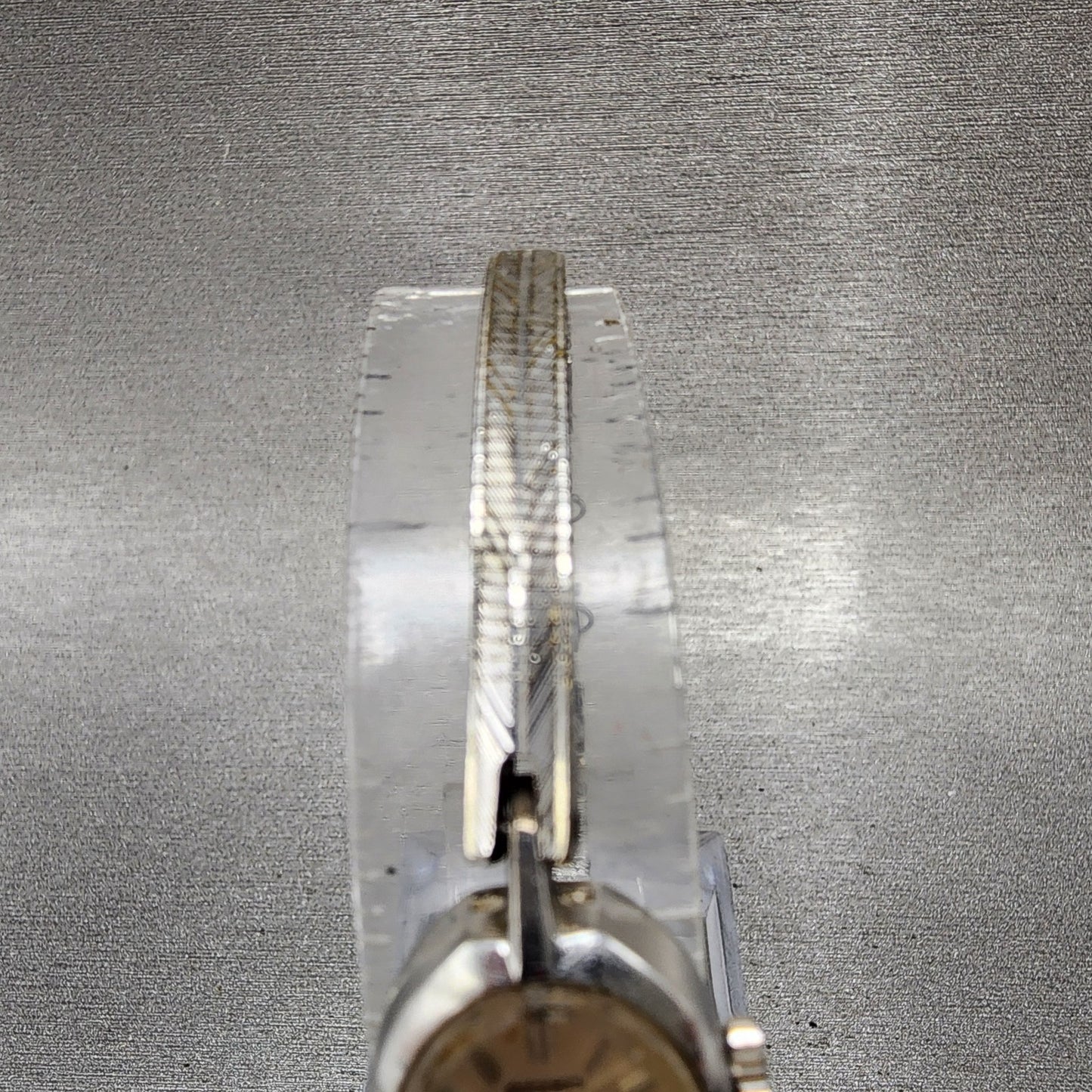 Seiko Queen Seiko Watch Women 15mm Silver dial Silver Tone Manual 10207040 Runs4