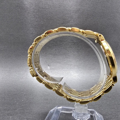 Seiko 7N29-F070 Watch Case & Bracelet Gold Tone Round 33mm W/Crystal Vintage8