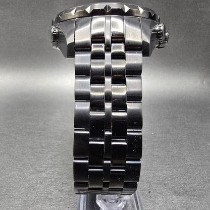 Invicta Coalition Forces Watch Men 57mm Black Dial Black Tone Round New Battery5