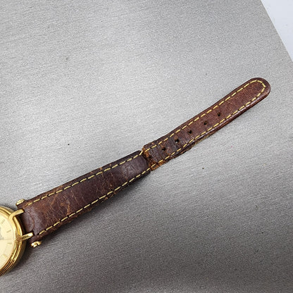 Burberry Watch Women 24mm Champagne Dial Gold Tone Round 3200 VTG PARTS8