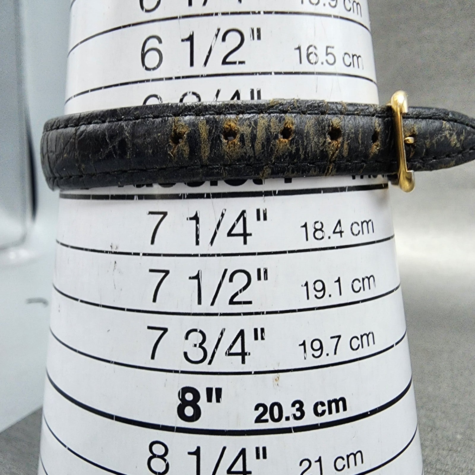Tissot Watch Women 24mm White Dial Gold Tone Round T852K PARTS11