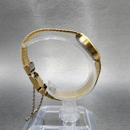 Seiko Lassale Watch Women 22mm Champagne Dial Gold Tone 14000479 New Battery8