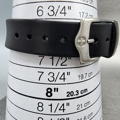 Wenger Dive Watch Women 30mm White Dial Steel Date SMT Round 093.0444 New Batt9