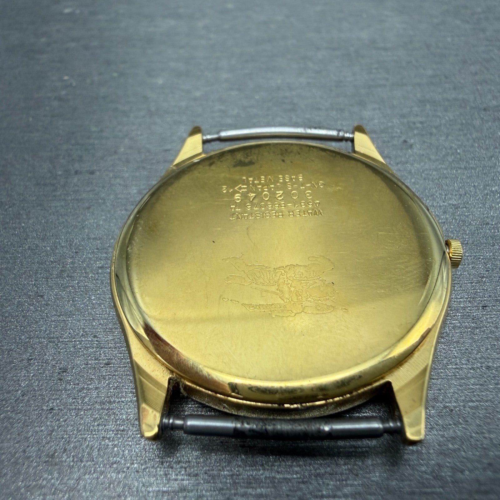 Burberry Watch Men 33mm Cream Dial Gold Tone Round 4631-E66076 PARTS10
