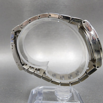 Seiko Lukia Watch Women 32mm Silver Dial Stainless Steel Daydate 5Y890B20 Works8