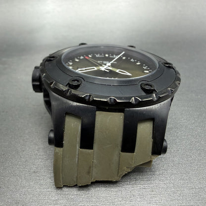 Invicta Reserve Subaqua GMT Watch Men 52mm Green Dial Black Date 12057 New Batt4