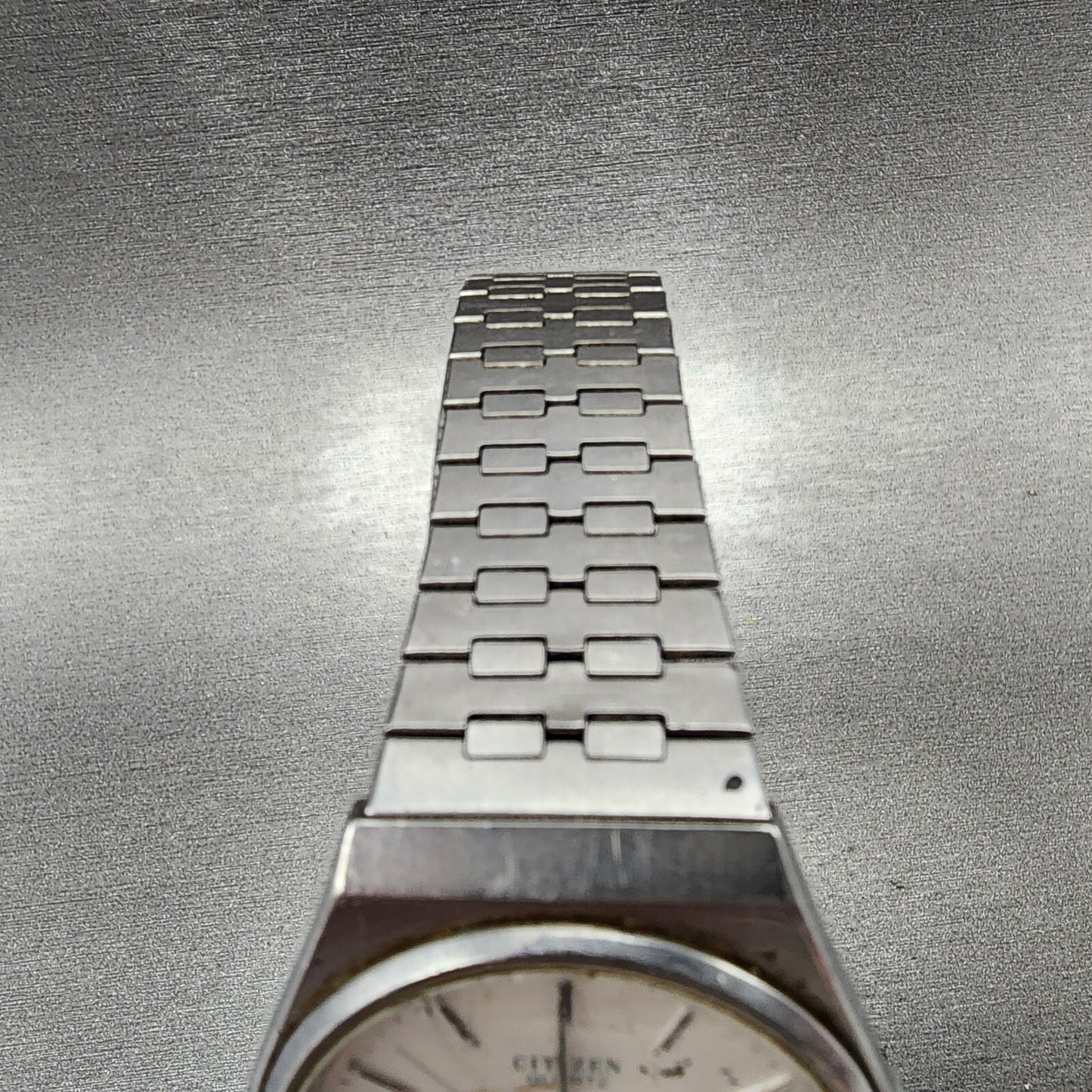 Citizen CQ Watch Men 36mm Silver Dial Steel Daydate Round 3800451261 PARTS5