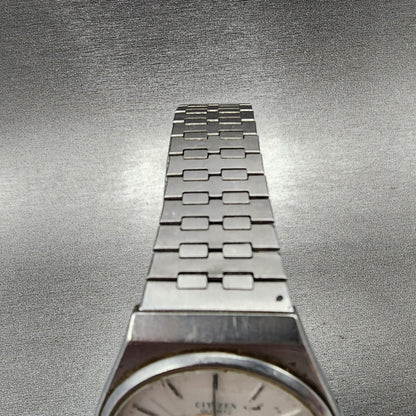 Citizen CQ Watch Men 36mm Silver Dial Steel Daydate Round 3800451261 PARTS5