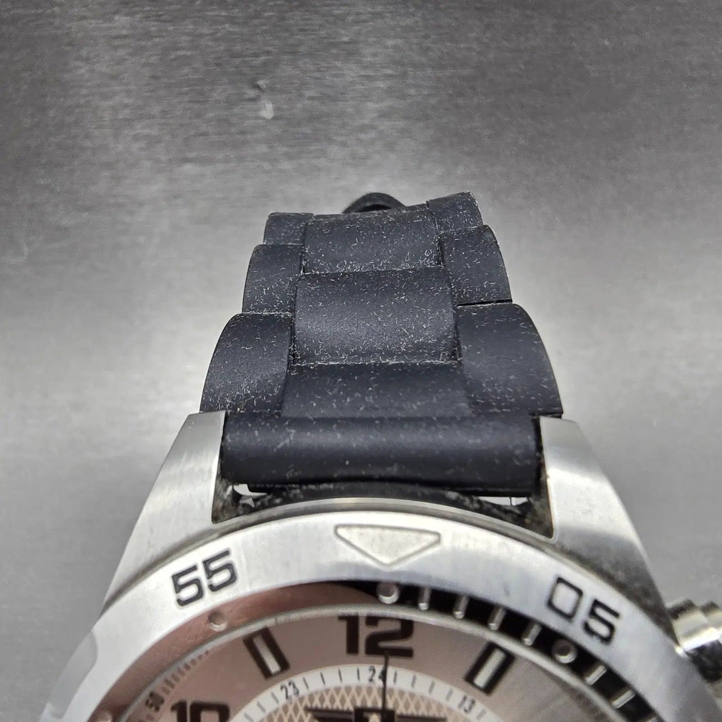 Invicta I Chronograph Dive Watch Men 45mm Silver Dial Steel IBI10015-002 New Bat5