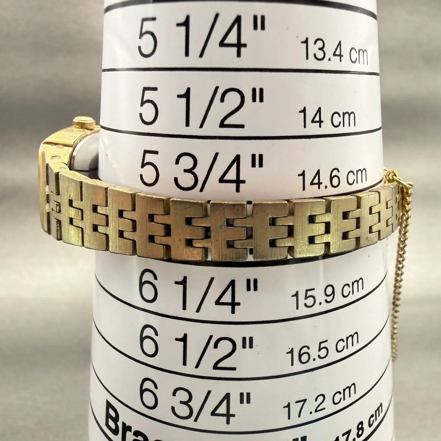 Seiko Watch Women 18mm Champagne Dial Gold Tone Rectangle 4700-3019 New Battery9