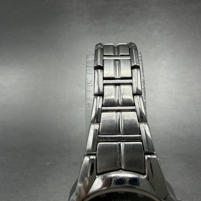 Citizen Eco-Drive Watch Women 26mm Black Dial Steel Date Round E011-S058503 67124