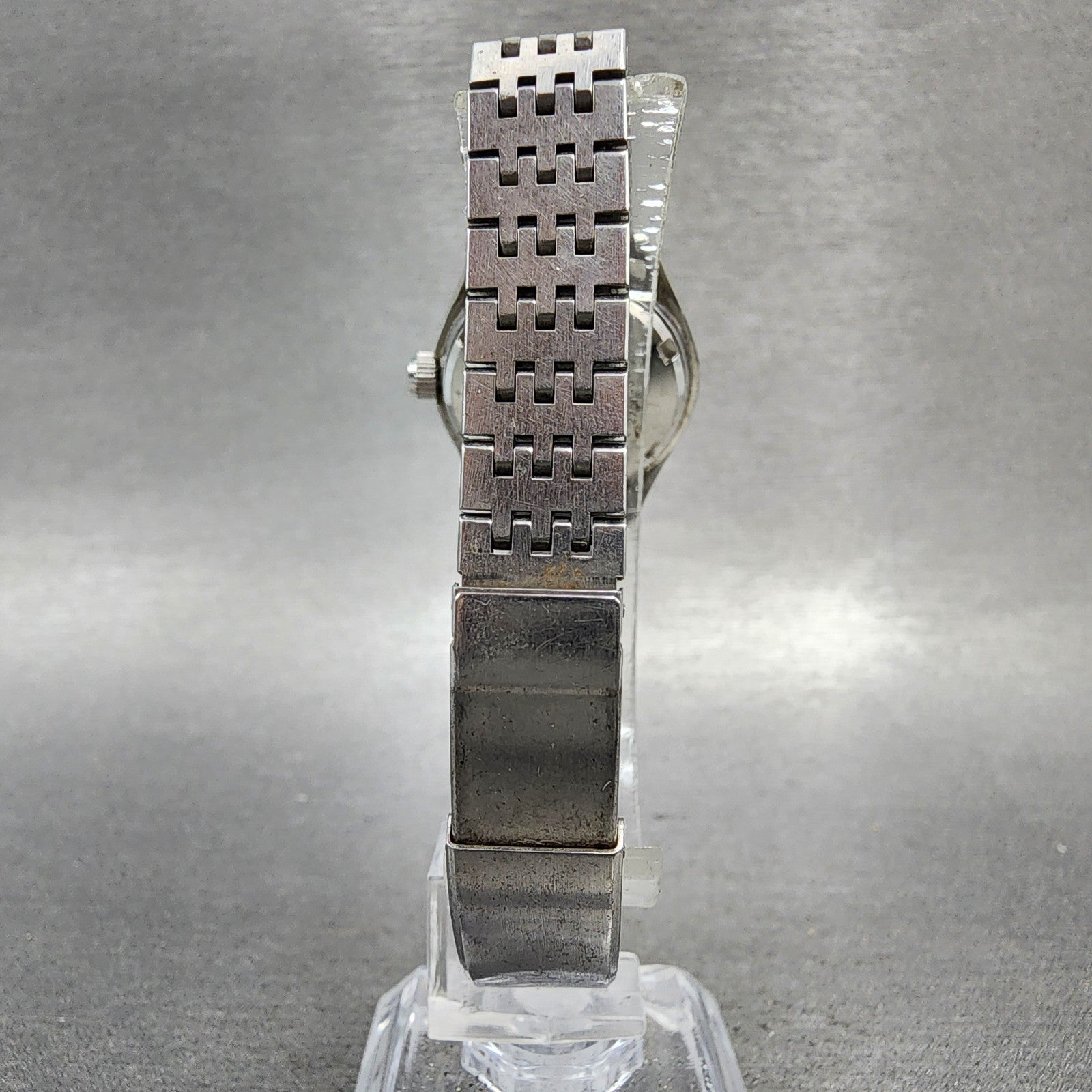 Seiko Automatic Watch Women 27mm Silver Dial Silver Tone Daydate 27060370 Runs7