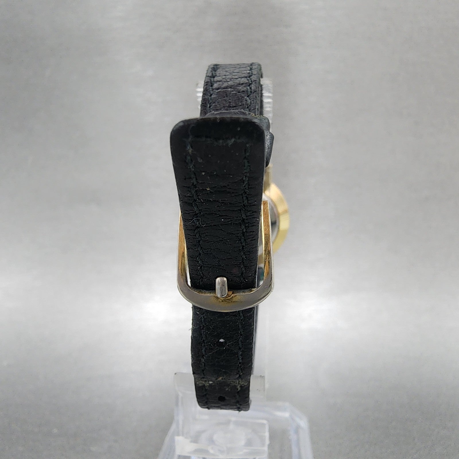 Hamilton Watch Women 24mm Gold Dial Gold Tone Pride Club Round 8442 New Battery7