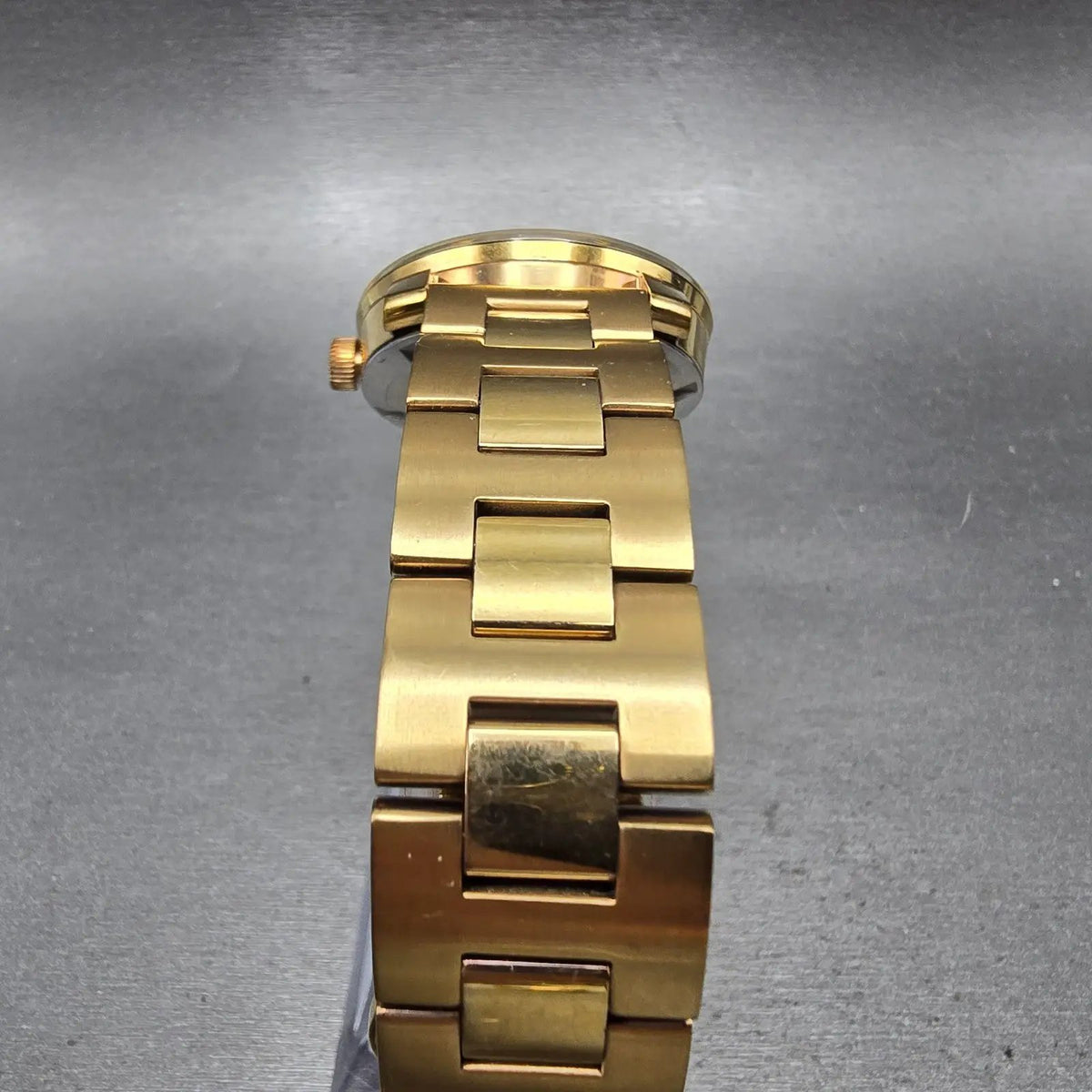 Movado Bold Watch Women 36mm Rose Dial Rose Gold Round 3600086 Crystals New Batt7