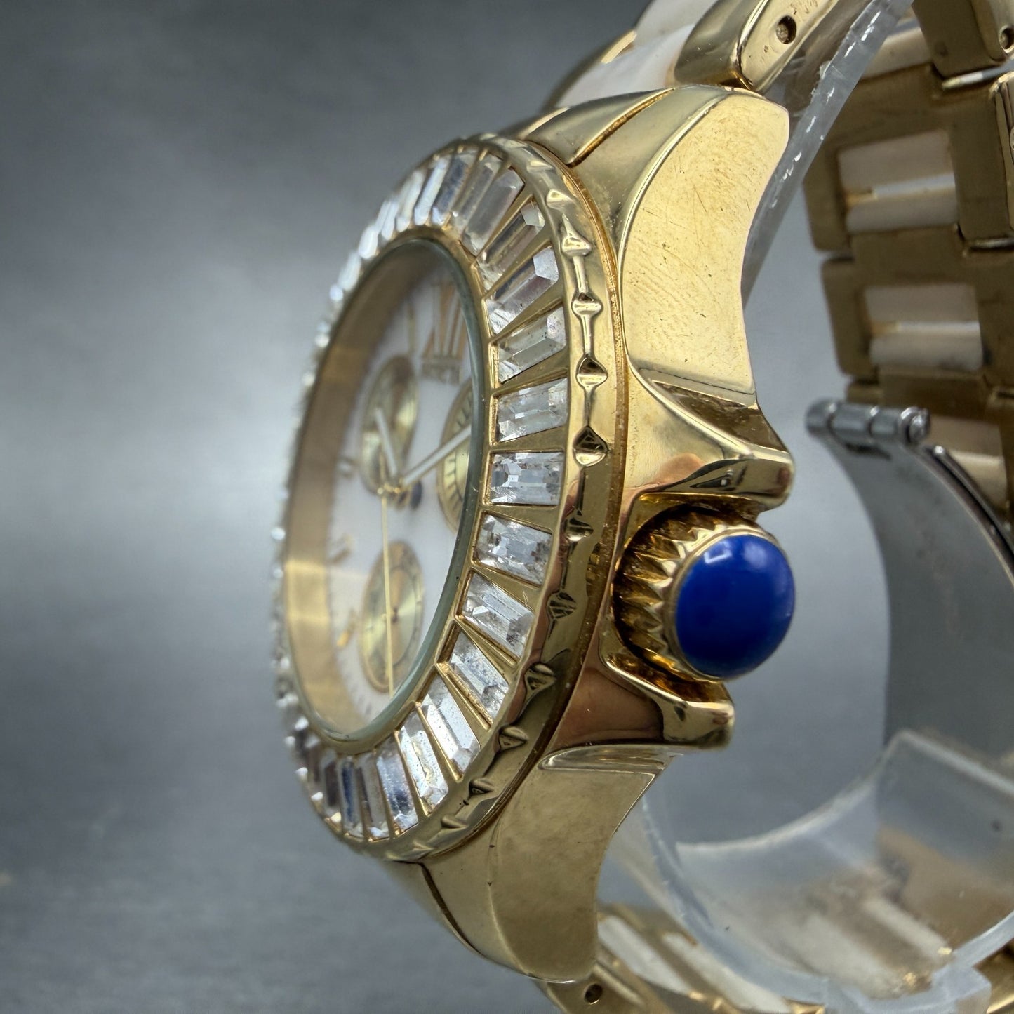 Invicta Angel Watch Women 38mm MOP Dial Gold Toe Daydate Round 29084 New Battery2