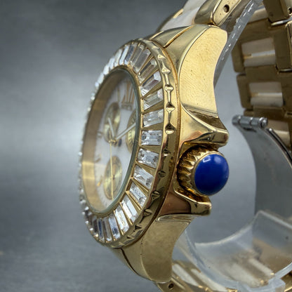 Invicta Angel Watch Women 38mm MOP Dial Gold Toe Daydate Round 29084 New Battery2