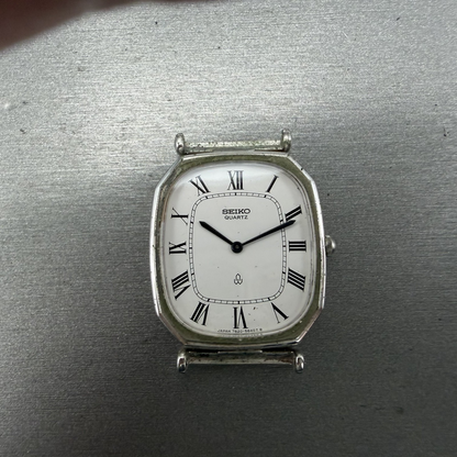 Seiko Watch Men 29mm White Dial White Dial Silver Tone 7820-5480 NewBattery0