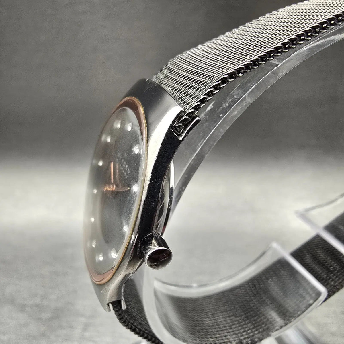 Skagen Watch Women 25mm Gray Dial Silver Tone Oval 693XSMM New Battery2