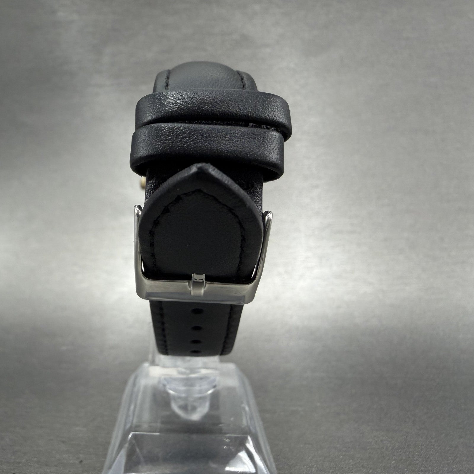 Seiko Tank Watch Men 27mm Black Dial Gold Tone Rectangle 2620-5370 New Battery7