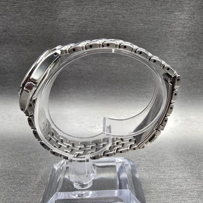 Seiko Watch Women 27mm MOP Dial Silver Tone Date Round 7N82-0FW0 New Battery6