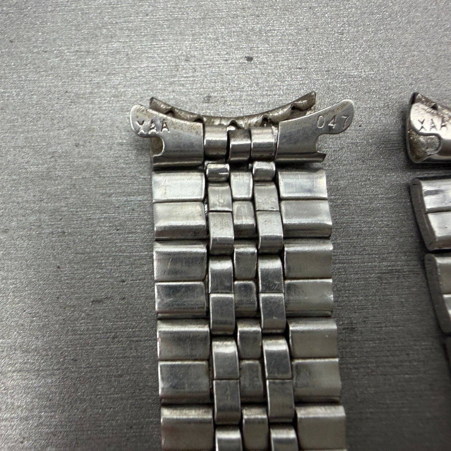 Seiko 5 Actus Bracelet 18mm Silver Tone Stainless Steel XAA047 Vintage11
