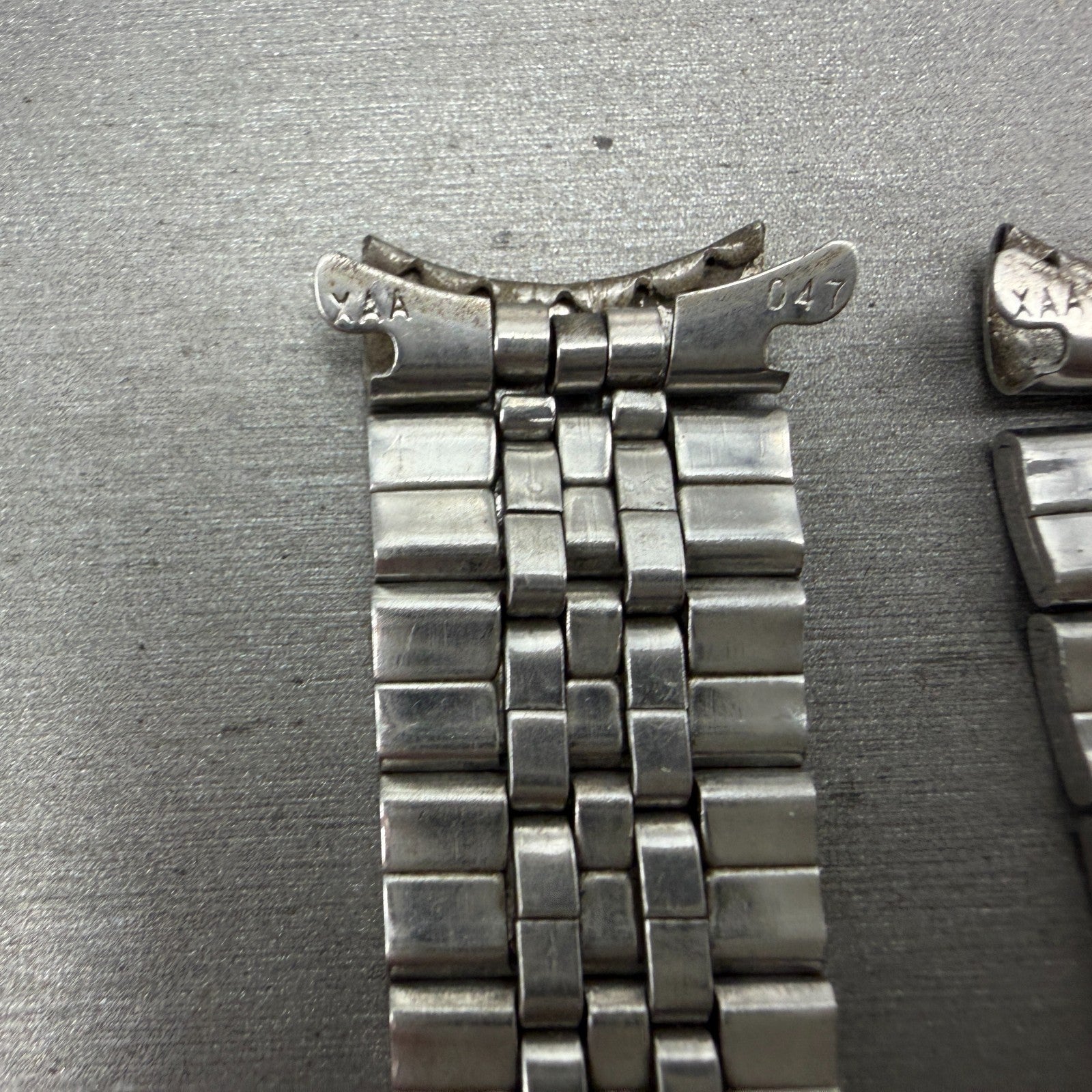 Seiko 5 Actus Bracelet 18mm Silver Tone Stainless Steel XAA047 Vintage11
