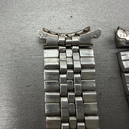 Seiko 5 Actus Bracelet 18mm Silver Tone Stainless Steel XAA047 Vintage11