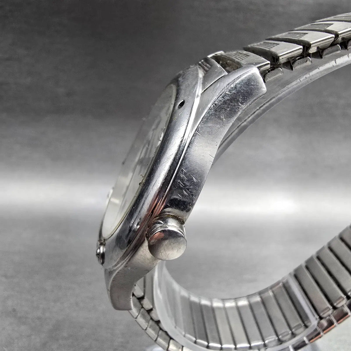 Bulova Harley Davidson Watch Men 40mm Silver Dial Silver Tone Date 76B25 New Bat2